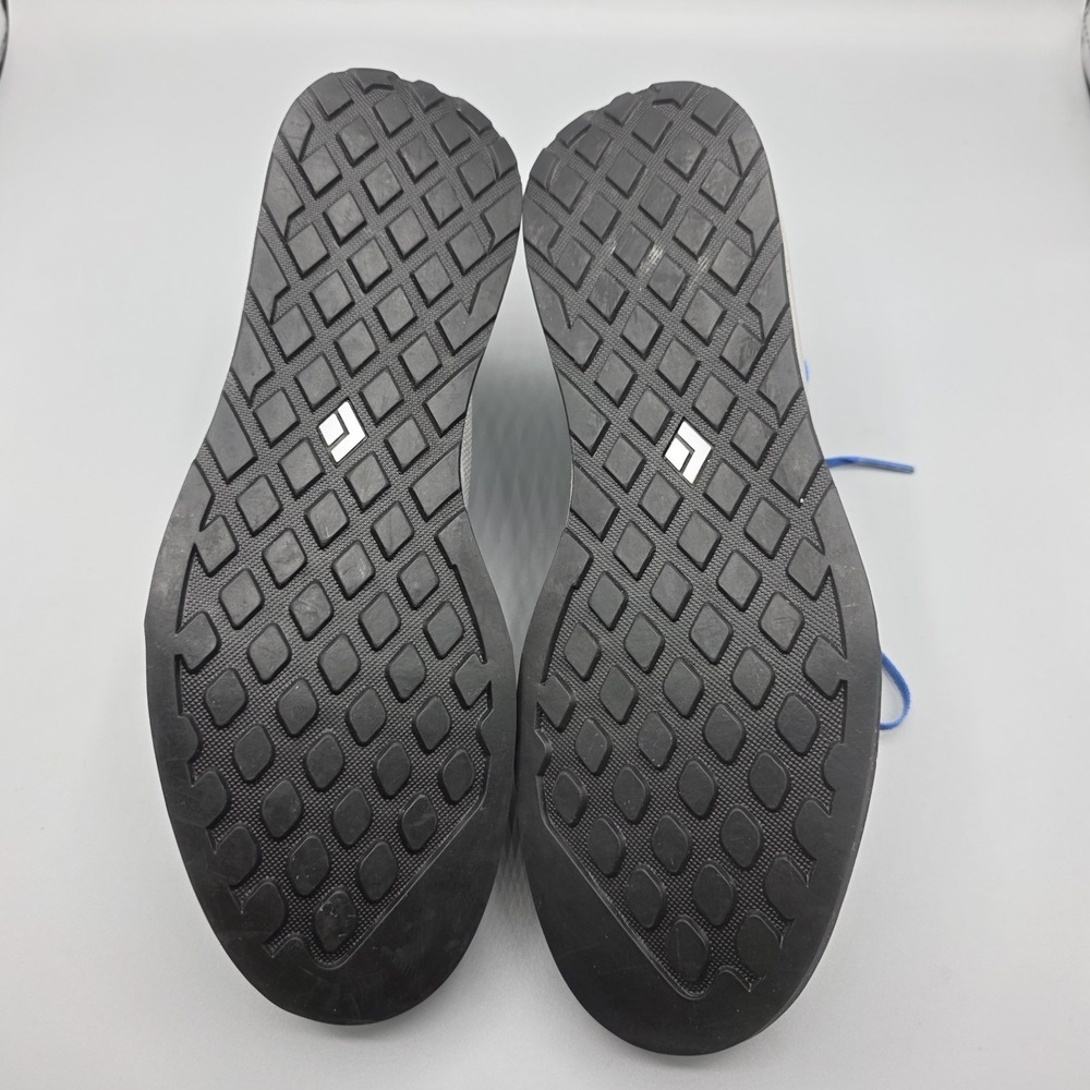 Black Diamond Climbing Shoes Womens 8.5 Mens 7 Gray Blue Lace Up - Picture 10 of 14